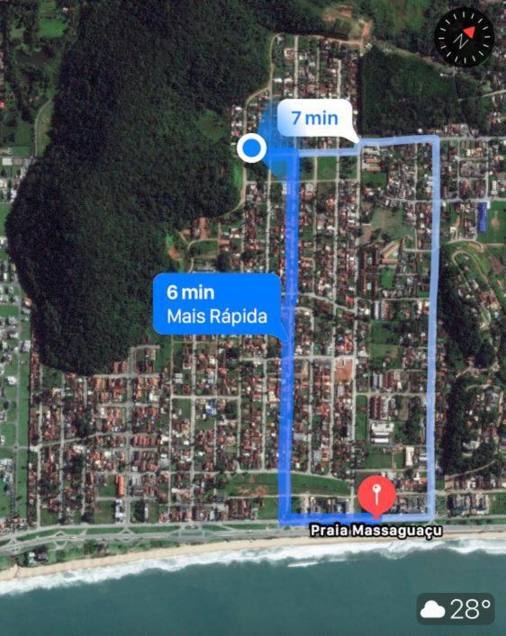 Casa a 6 minutos da Praia Massaguaçu Caraguatatuba Exterior foto